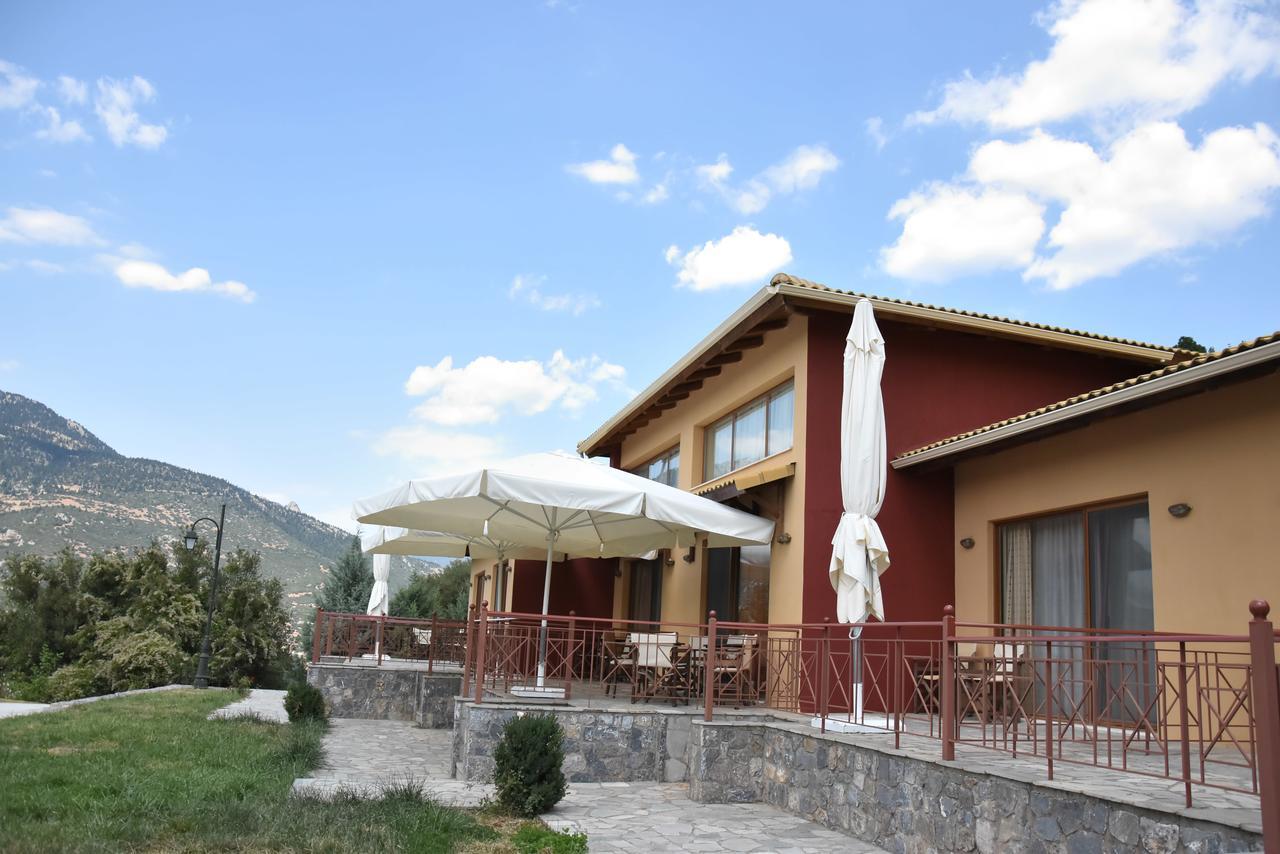 Olvios Hotel Gkoura Exterior foto